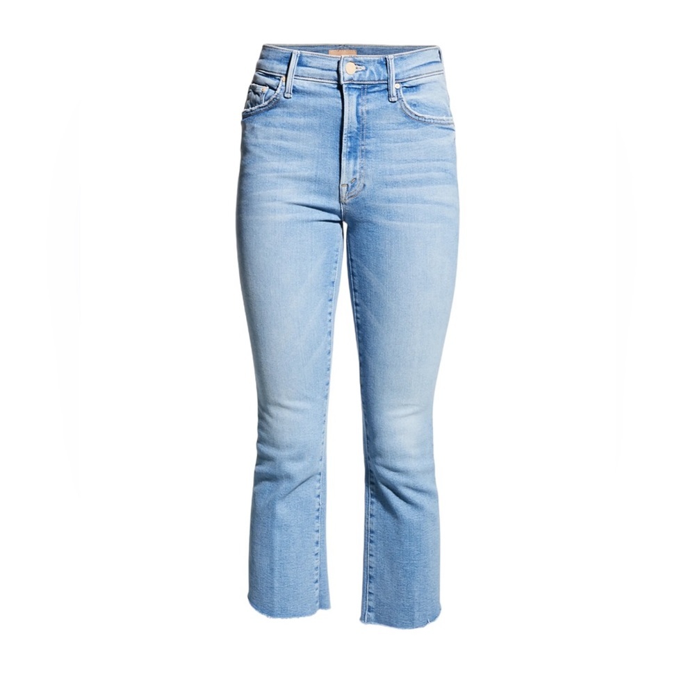Mother Insider Crop Step Frayed Jeans - Picture 2 of 10